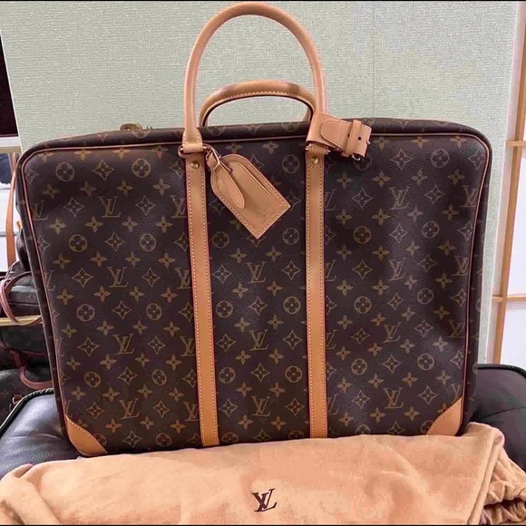 Authentic Vintage Louis Vuitton Sirius 50 Soft Suitcase - Picture 1 of 5